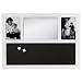 Search : Erasures Collage Frame with Mirror - White (4x6')