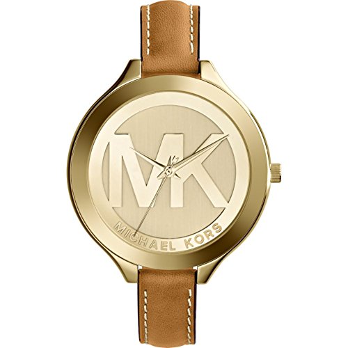Michael Kors Watches Slim Runway Women's Watch (Dark Brown)