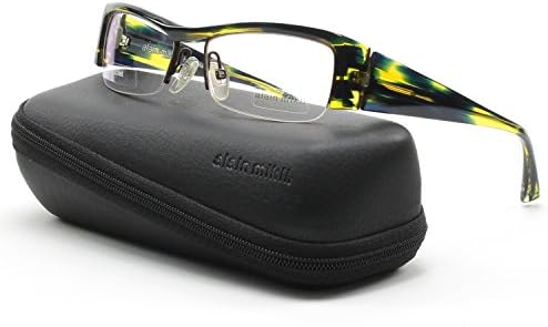 Alain Mikli Eyeglasses AL0795 0018 Translucent Blue Green Yellow Frame 51 mm