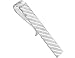 Men's Tie Bar in Sterling Silver .925
