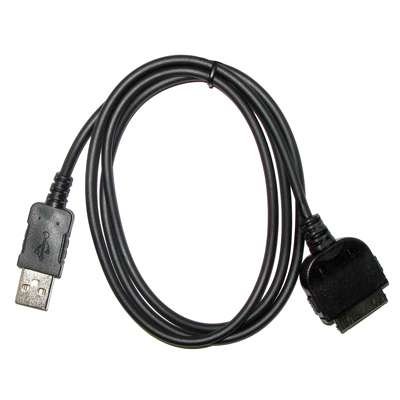 Premium Black USB Charging Sync Cable for Apple Iphone 3G, 3Gs, iPhone 8GB, 16GB, iPhone 2G, iPod Nano (3rd / 4th Generation), iPod Touch (1st / 2nd Generation) 8GB, 16GB, 32GB, iPod Classic by Accessory Export