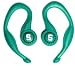 Koss SportClip Earphones with Wind Up Storage Case - Michigan State University Logo