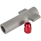 Traxxas 5526R Antenna Crimp Nut, Aluminum Red-Anodized