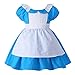 JiaDuo Little Girls Princess Alice Dress Up Cotton Halloween Costumes 100