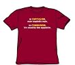 Capitalism Communism - Adult Cardinal S/S T-Shirt For Men
