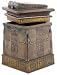 Ancient Egyptian Canopic Jar Shrine Trinket Jewelry Box
