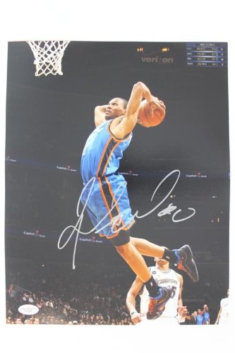 Thunder Russell Westbrook Autographed/Hand Signed Authentic 11x14 Photo Autograph JSA #g16008