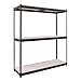 Hallowell Rivetwell, Double Rivet Boltless Knock-Down Shelving HL2605 Size: 72" W x 36" D