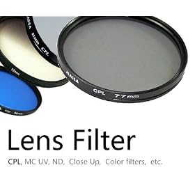 High Definition - Profesional Quality - Glass - 77mm CPL Circular Polarising DSLR Lens Filter - For Sony, Nikon, Canon, Kodak, Fuji, And Olympus By DragonFly Optical