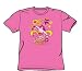 Wonder Woman Save Me Adult S/S T-shirt in Hot Pink by DC Comics