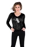Chicago White Sox Women's Burnout Thermal Top - By Alyssa Milano