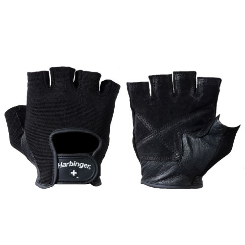 Harbinger Power StretchBack Glove (Black, Small)