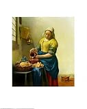 The Milkmaid, c.1658-1660 Art Poster Print by Jan Vermeer, 22x28