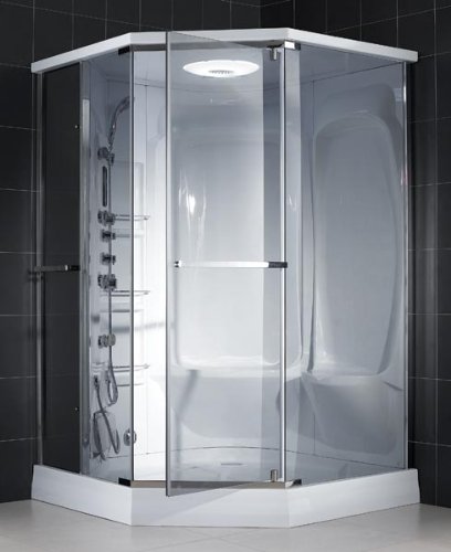 DreamLine SHJC-8151516-01 Neptune Steam Shower, Chrome