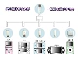 PSP/NDS/NDSLite/GBASP/iPod対応充電&データー転送　ケーブル