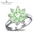 Thomas Kinkade Jewel Of The Garden Peridot And Diamond Women's Ring by The Bradford Exchange