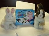 Webkinz Dutch Bunny Signature & Webkinz Marshmallow Bunny Set + Webkinz Gift Bag!