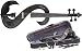 Stagg 4/4 Silent Electric Violin Set with Case and Accessories - Black