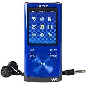 Sony - Walkman NWZ-E355B - Digital player radio - flash 16 GB - WMA, MP3, AAC-LC, LPCM - video playback - display: 2'' - Blue