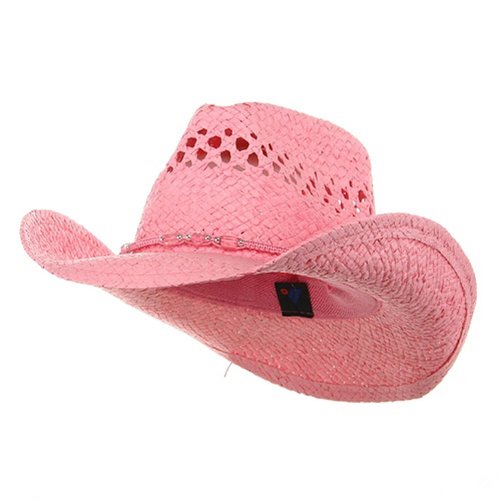 MG Ladies Straw Outback Toyo Cowboy Hat