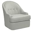 Dwellstudio Savoy Upholstered Glider, Linen Ice Blue