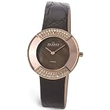 SKAGEN ROUND ROSE GOLD BROWN MOP DIAL LADY'S WATCH 669SRLD4 by Skagen