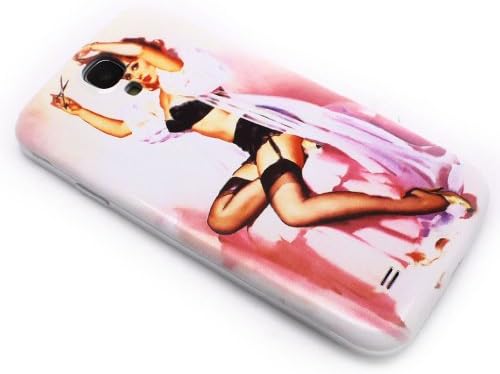 Zixia Shop Woman Cuting Hair Print Mural White Hard Battery Case Cover Shell for Samsung i9500