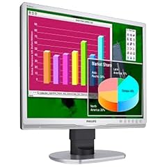Philips 19B1CS/00 48,2 cm (19 Zoll) LCD Monitor VGA / DVI-D (Kontrastverh�ltnis 25000:1, Reaktionszeit 5ms) silber