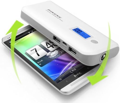 Pineng 10000mAh LCD Display LED Flashlight USB Power Bank Emergency Portable External Battery Pack