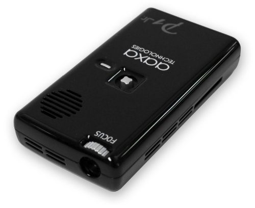 AAXA P1 Jr Ultra Portable Pico Pocket Projector, LED, Media Player, Speaker, iPhone Compatible