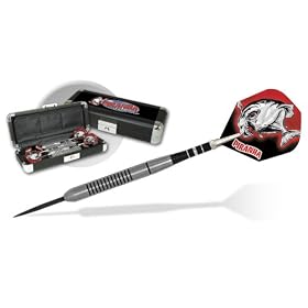 Click here to buy Dart World 19515 Piranha Razor Grip 90% Tungsten Dart (24-Gram).
