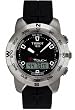 Tissot Men's Black T-Touch Rubber Strap Watch #T33.1.598.51