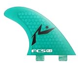 FCS R-2 Rusty Performance Core Surfboard Tri Fin Set - Green/Black