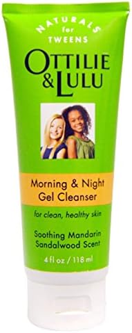 Ottilie Lulu, Morning &amp; Night Gel Cleanser, Soothing Mandarin Sandalwood Scent, 4 fl oz (118 ml)