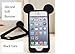 DECO FAIRY? Lovely Animal Black Ears Silicone TPU Bumper for iPhone 5 / 5S- Bear Ears/ Mouse Ears/ Cat Ears