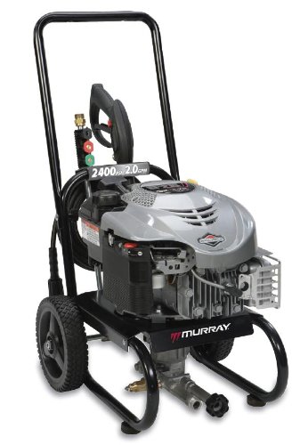 Murray 020456 2,400 PSI 2.0 GPM 190cc Briggs & Stratton Gas Powered Pressure Washer With 25-Foot Hose