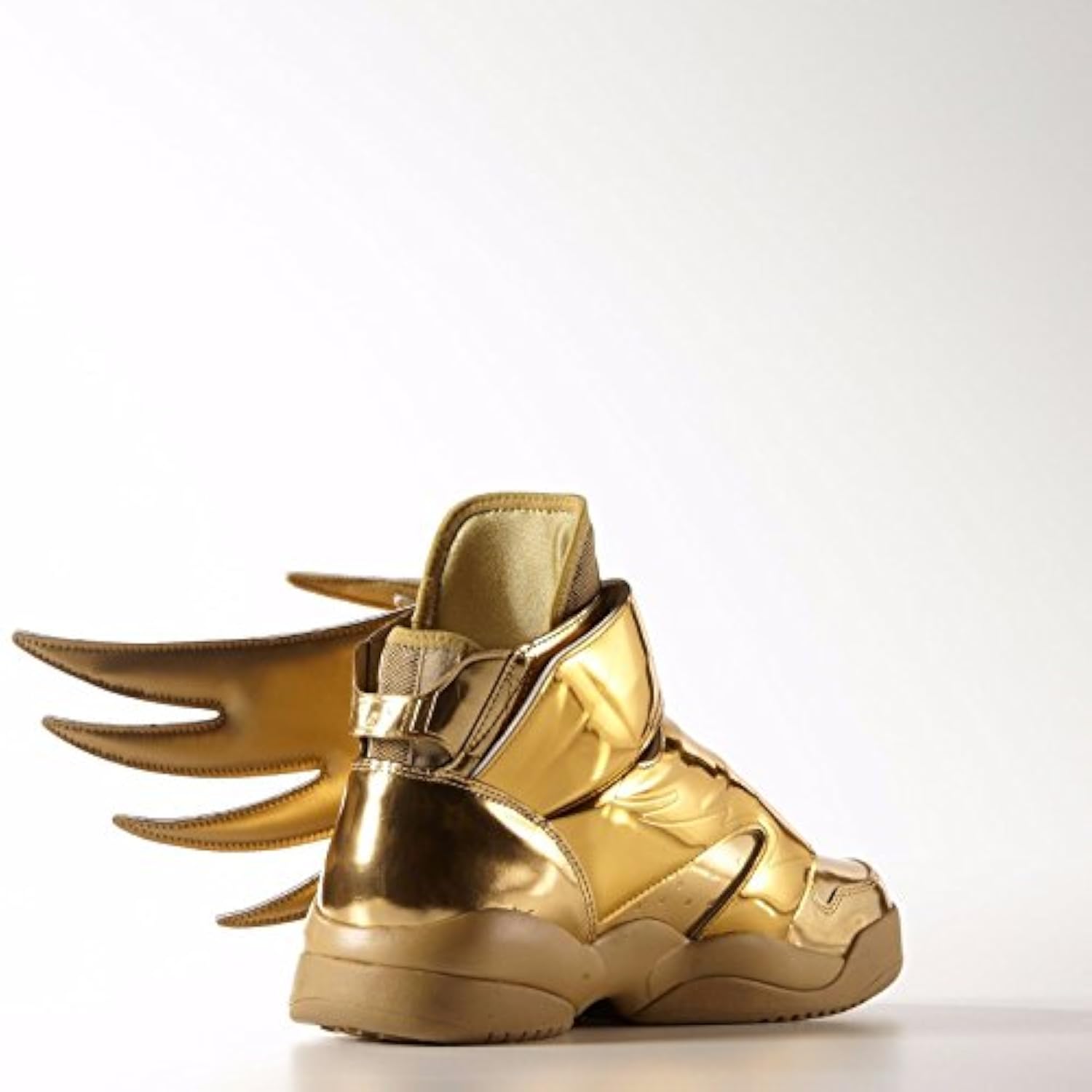 Adidas ObyO JS Jeremy Scott Wings 3.0 B35651 Gold Spiky
