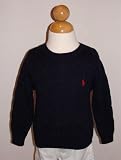 Polo By Ralph Lauren Boys Cable Knit Sweater with Polo Pony Logo