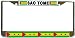 Sao Tome Principe Flag Chrome Metal License Plate Frame Holder