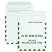 Columbian CO752 9x12-1/2-Inch Right Window Grip-Seal Security Tinted First Class Mail White Envelopes, 100 Count