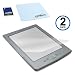 BoxWave Amazon Kindle BoxWave ClearTouch Anti-Glare Screen Protector - Fits the Kindle (4th Generation with 5-way Controller), Kindle Touch/Touch 3G, Kindle Keyboard/Keyboard 3G, and Kindle (1st and 2nd Generation) - Pack of 2