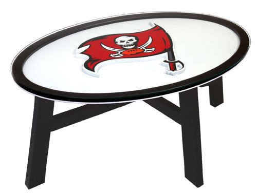 Fan Creations Tampa Bay Buccaneers Logo Coffee Table