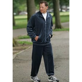 KingSize Big & Tall Velour Jogsuit