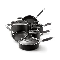 Anolon Advanced Nonstick Hard-Anodized Aluminum 10-Piece Cookware Set