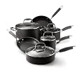 Anolon Advanced Nonstick Hard-Anodized Aluminum 10-Piece Cookware Set