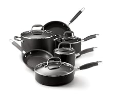 Anolon Advanced Nonstick Hard-Anodized Aluminum 10-Piece Cookware Set
