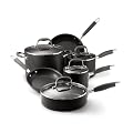 Anolon Advanced Nonstick Hard-Anodized Aluminum 10-Piece Cookware Set