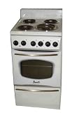Avanti 20 Electric Range - ER2001G (White) (40H x 19.5W x 26D)