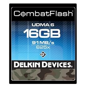 Delkin Pro - Flash memory card - 16 GB - Class 10 - 163x - SDHC by 