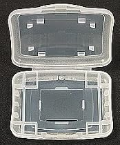 Plastic 6-way Card Case & Holder for SD CF SM MMC xD MS Flash Media Memory Cards - 6 pack (no memory cards included)